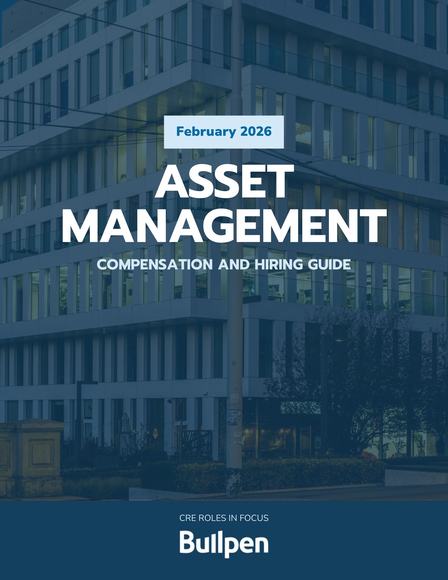 Asset Management Compensation & Hiring Guide cover
